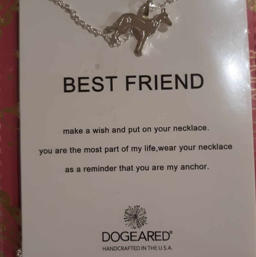 New Dogeared Necklace Best Friend Dog. - Picture 3 of 6